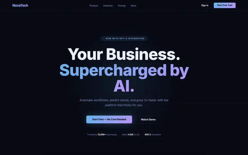 NovaTech, a concept build from the Lab