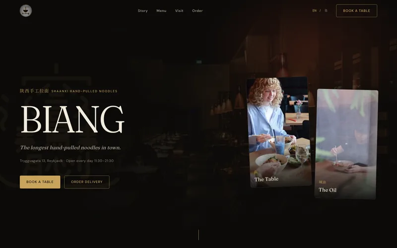 Biang Reykjavík, the site we built