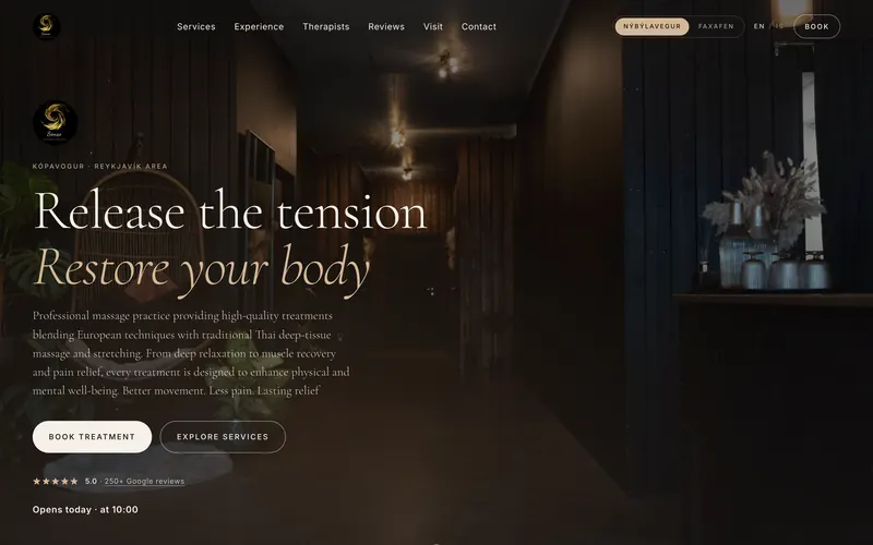 Sense, the site we built