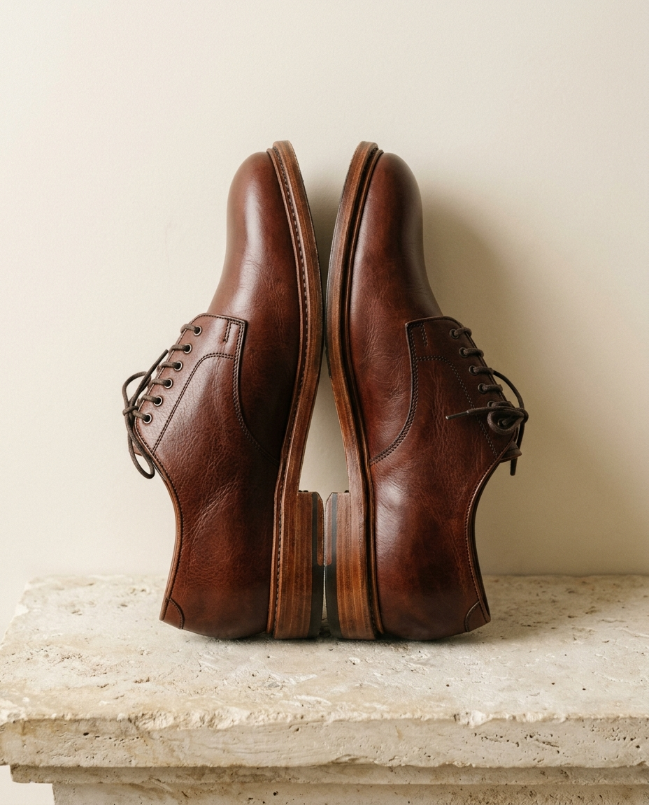 Vespera Leather Derby — view 2